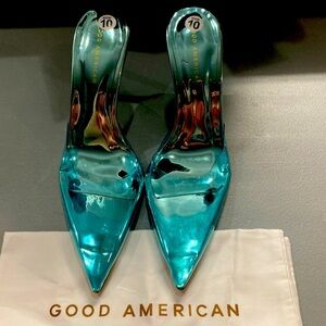 Cinder-F*ckin-Rella Heels in Blue